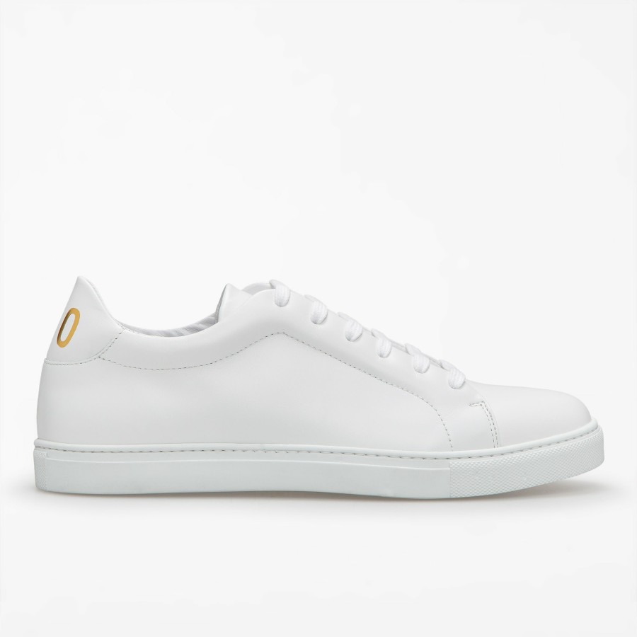 Lifestyle Pantofola d Oro | Foro Italico Leather Sneakers